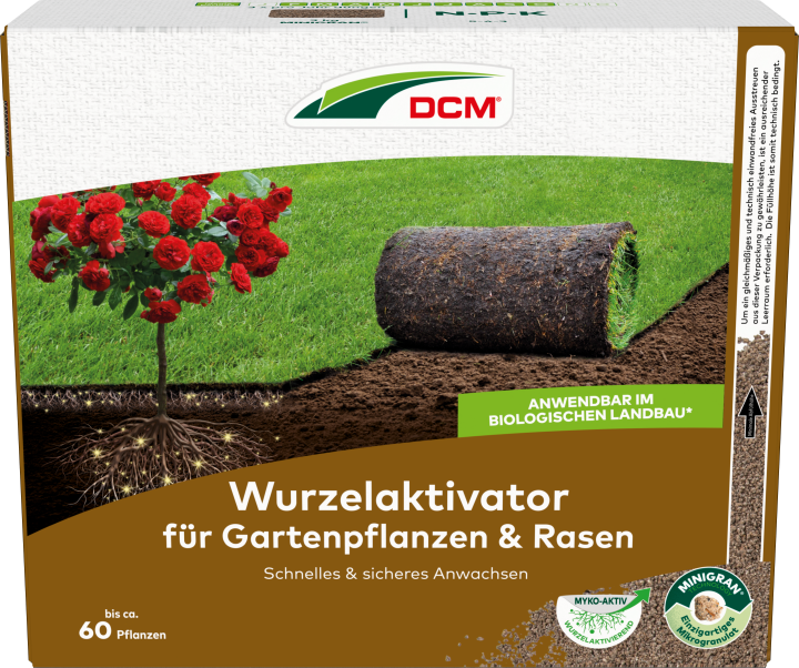 DCM Wurzelaktivator für Gartenpflanzen & Rasen